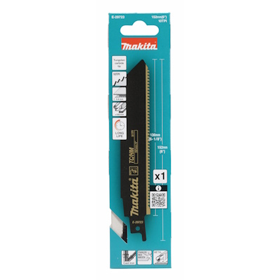 Makita E-29723 Orrfűrészlap fémhez, vascsövek vágásához 5-100mm 152mm