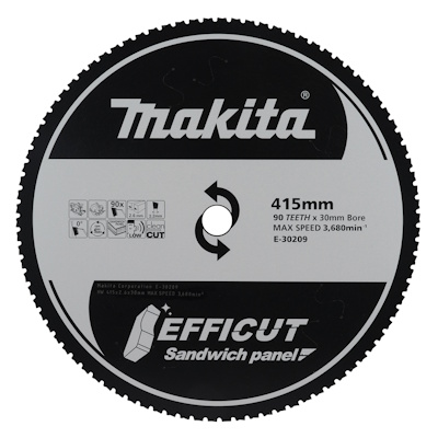 Makita E-30209 Körfűrészlap 415x30mm Z90 szendvicspanelhez