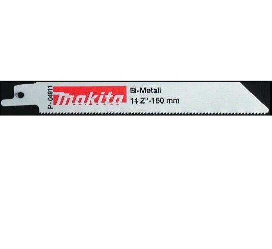 Makita P-04911 Orrfűrészlap 150 mm hosszú fém, szinesfém, fémlemez vágására