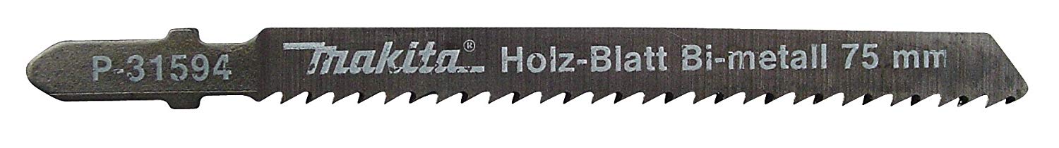 Makita P-31594 Dekopírfűrészlap 75mm, fa és műanyag tiszta vágásra, Z10 5db