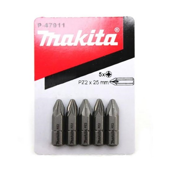 Makita P-47911 Bit PZ2 25mm 5db profi