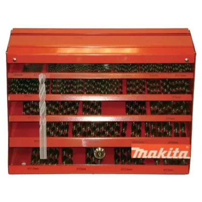 Makita P-60539 HSS-G Fémfúrószár kínálódobozzal 655db 1-8 mm