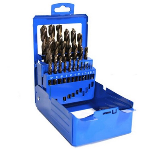 Makita P-61818 Fémfúrószár készlet HSS-Co5%  1-10mm 130° 19db-os