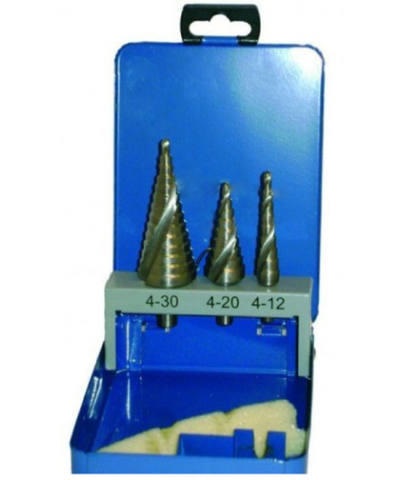 Makita P-69951 Lépcsősfúrók HSS-G 4-12mm 4-20mm 4-30mm