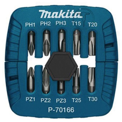 Makita P-70166 Bitkészlet 10 részes