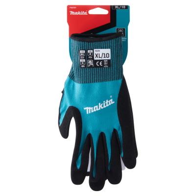 Makita P-84707 Munkakesztyű XL vágásbiztos 1-es szint NITRIL bevonattal