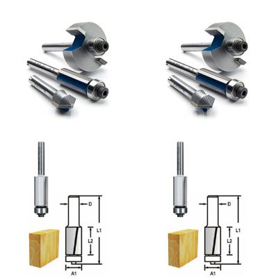 Makita SZINTBEMARO-KES Szintbemaró csapágyas kés felsőmaróhoz