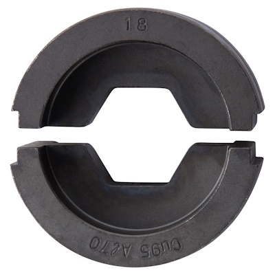 Makita ZM00000222 Hatszögletű K18 nyomóbetét Cu 95 mm2, Al 70 mm2