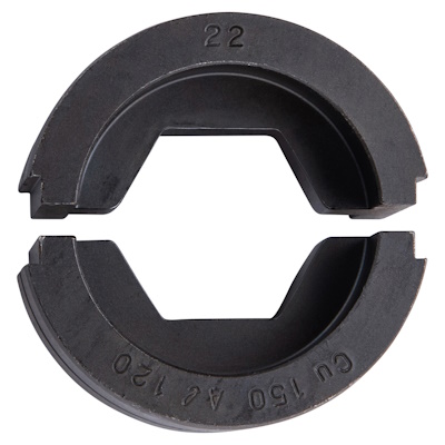 Makita ZM00000224 Hatszögletű K22 nyomóbetét Cu 120 mm2, Al 95 mm2