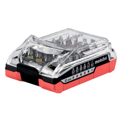 Metabo 626696000 32 részes bitkészlet akku formájú tartóban