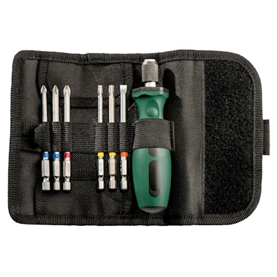 Metabo 626723000 7 részes bitkészlet vászon táskában