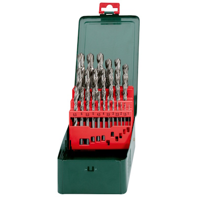Metabo 627154000 Fémfúró készlet HSS-G 25 db-os Metabo