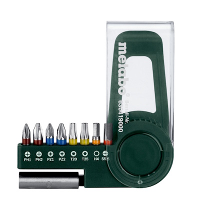 Metabo 630419000 9 részes bitkészlet