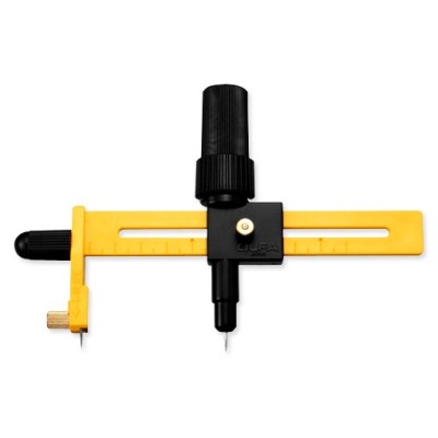 Olfa CMP-1-DX Racsnis mechanikával szerelt körvágó kés, 1,6-22 cm-es átmérőig