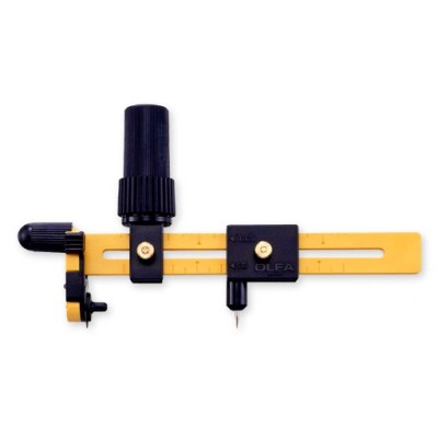 Olfa CMP-3 18mm-es körpengével szerelt körkivágó racsnis mechanikával 4-22 cm-es átmérőig