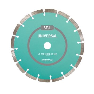 Sankyo SUSE Kövek vágására ajánlott szegmentált gyémánttárcsa