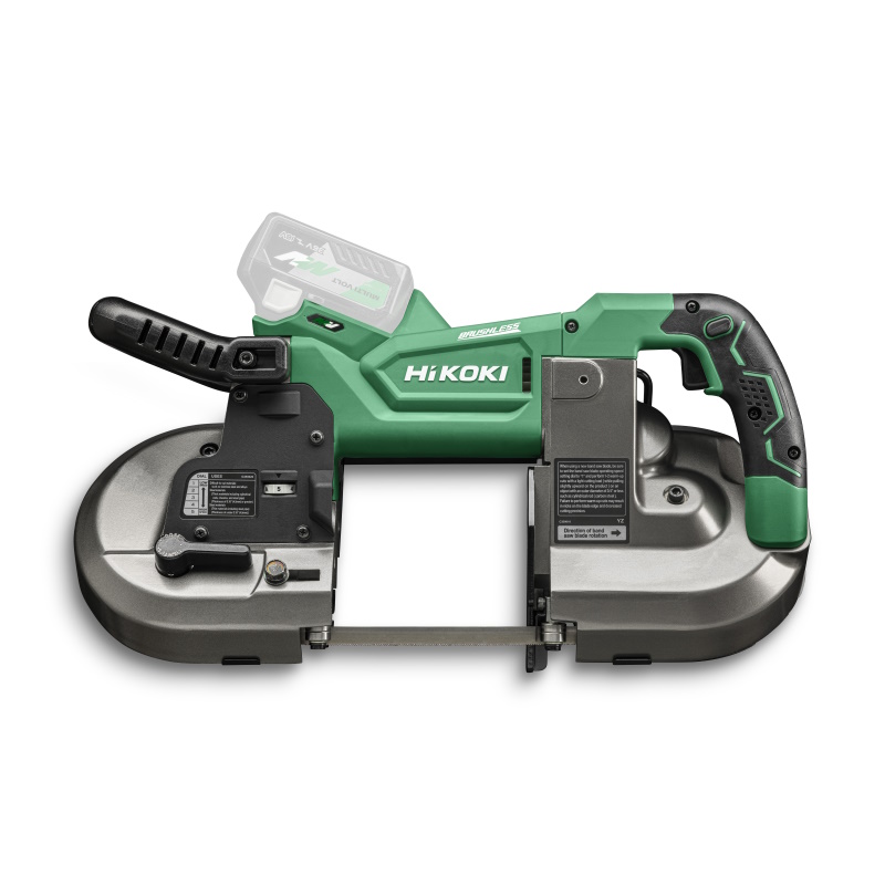 Hikoki CB3612DA-W4Z Akkus kézi szalagfűrész 36V akku és töltő nélkül papírdobozban