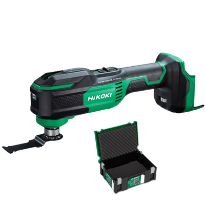 Hikoki CV18DAW2Z Akkus multifunkciós gép 18V akku és töltő nélkül HITBOX-ban