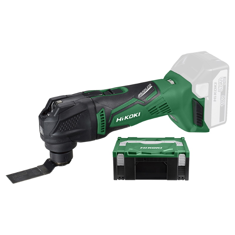 Hikoki CV18DBL-BASIC-HSC Akkus multifunkciós gép 18V akku és töltő nélkül HITBOX-ban