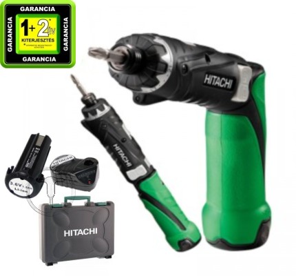 Hikoki DB3DL2WCZ Akkus fúró-csavarbehajtó 3,6V 2x1.5Ah Li-Ion akkuval