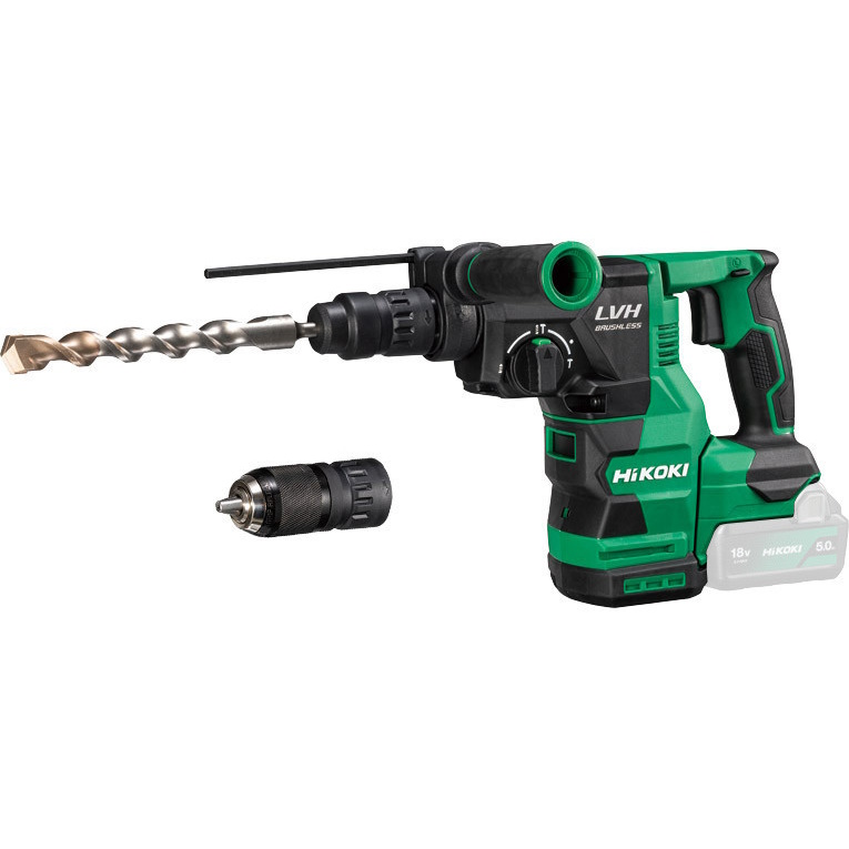 Hikoki DH1826DCW4Z Akkus fúró-vésőkalapács 2,6J 18V akku és töltő nélkül