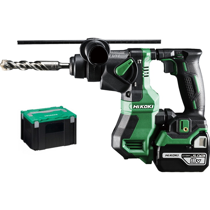 Hikoki DH18DPAWPZ Akkus fúró-vésőkalapács 2,6J 18V 2x5Ah akkuval
