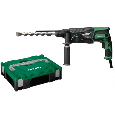 Hikoki DH26PB2W1Z Fúrókalapács SDS+ 830W 2.9J Hitboxban szállítva