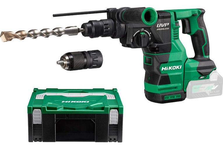 Hikoki DH3628DCW2Z Akkus fúró-vésőkalapács 3,2J 36V MultiVolt akku és töltő nélkül HITBOX-ban