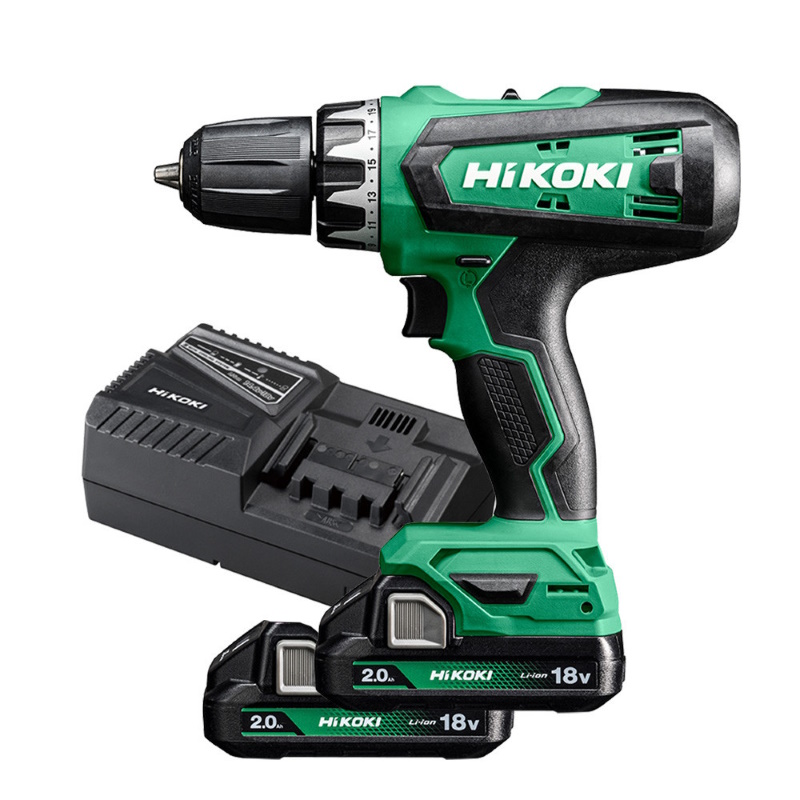 Hikoki DS18DFWKZ Akkus fúró-csavarozó 18V 53Nm 2x2Ah akkuval papírdobozban