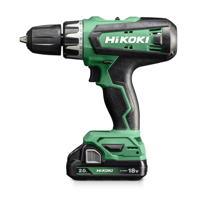 Hikoki DV18DF-KARTON Akkus ütvefúró-csavarbehajtó 55Nm 18V 2x2Ah akkuval kartonpapírban