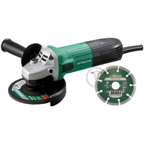 Hikoki G12STAYGZ Sarokcsiszoló 600W / 115mm + Gyémánttárcsa