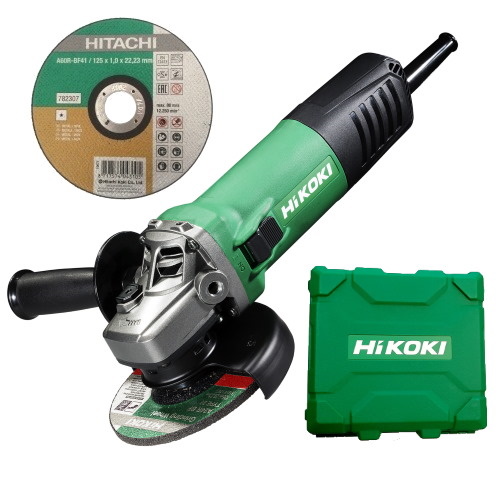 Hikoki G13SB4Y3Z Sarokcsiszoló 1400W 125mm + koffer