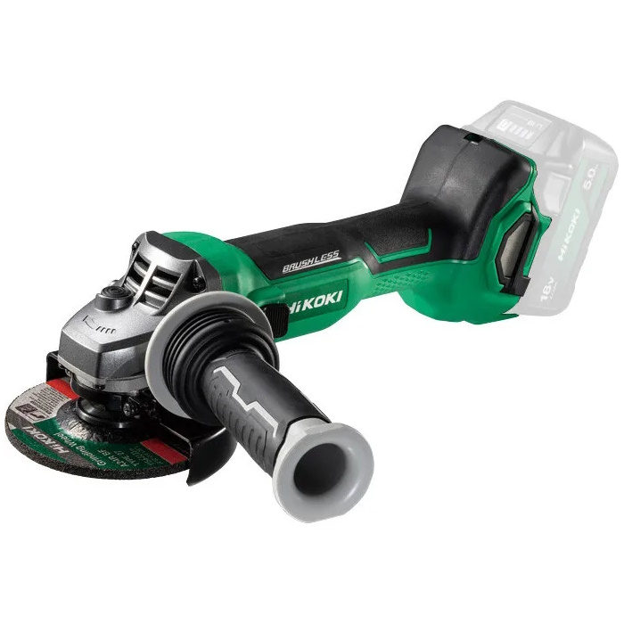 Hikoki G1812DAW4Z Akkus sarokcsiszoló 115mm 18V akku és töltő nélkül
