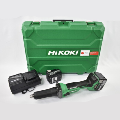 Hikoki GP18DA-5AH Akkus egyenescsiszoló 18V 2x5Ah-s akkuval és töltővel kofferben