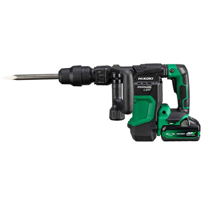 Hikoki H3641DAWAZ Akkus vésőkalapács SDS-Max 36V 2x4Ah-s akku és töltő, HITBoxban