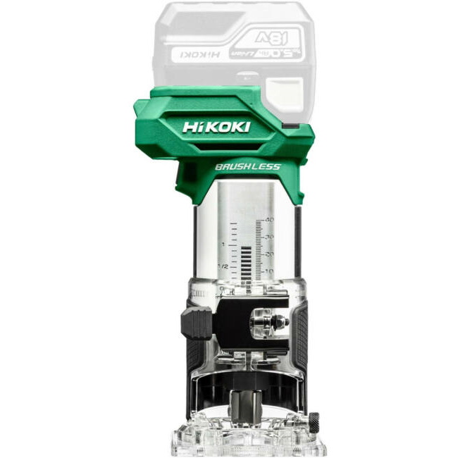 Hikoki M1808DAW4Z Akkumulátoros élmaró 18V akku és töltő nélkül Hitboxban