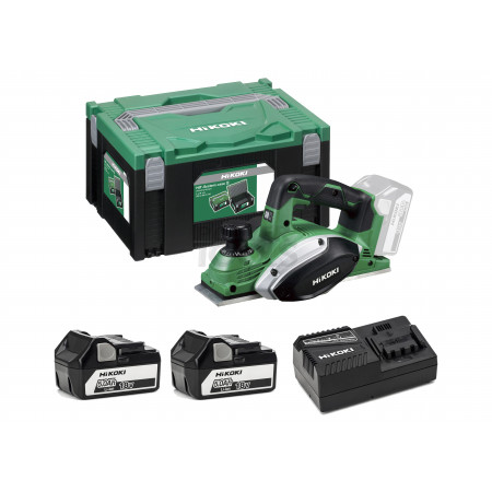 Hikoki P18DSLWPZ Akkus kézigyalu 18V 82mm 2x5Ah akkuval és töltővel