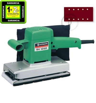 Hikoki SV12SDUBZ Rezgőcsiszoló 300W 114x228mm