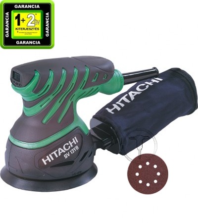 Hikoki SV13YBWBZ Excenter csiszoló 125mm 230W