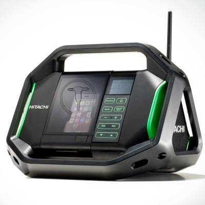 Hikoki UR18DSALW4Z Akkus rádió 9,6V-18V akku és töltő nélkül