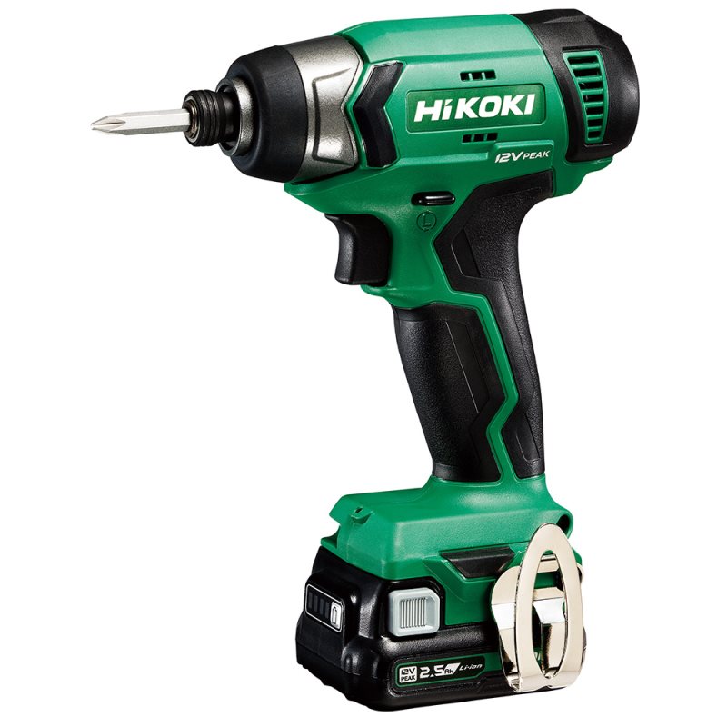 Hikoki WH12DA Akkus ütvecsavarozó 1/4" 110Nm 12V 2x2,5Ah akkuval