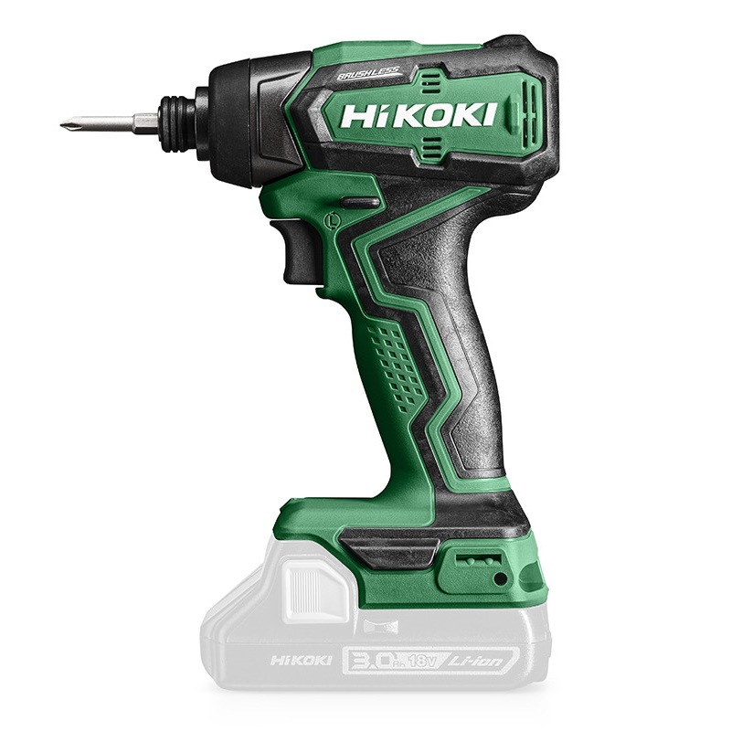 Hikoki WH18DD-BASIC-HSC Akkus ütvecsavarozó 1/4" 140Nm 18V akku és töltő nélkül HITBox-ban