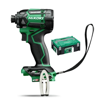 Hikoki WH36DCW2Z Akkus ütvecsavarozó 1/4" 215Nm 36V akku és töltő nélkül HitBox-ban + BSL36A18X MultiVolt akkumulátor