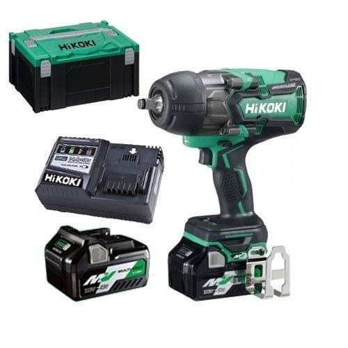 Hikoki WR36DBWRZ Akkus ütvecsavarozó 1/2" 1650Nm 36V 2x2,5Ah MULTIVOLT akkuval HITBOX-ban
