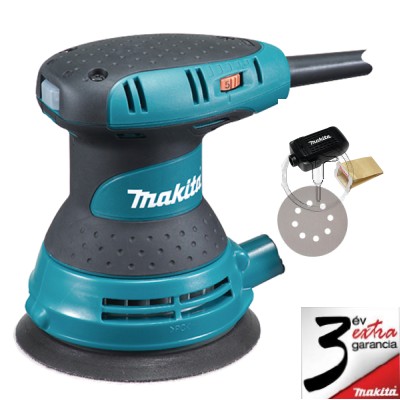 Makita BO5031 Excentercsiszoló 300W 125mm fordulatszám szabályozás