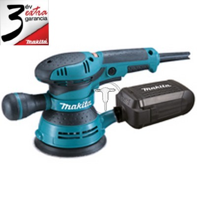 Makita BO5041 Excentercsiszoló 300W 125mm fordulatszabályzással