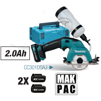 Makita CC301DSAJ Akkumulátoros Gyémánt/üvegvágó