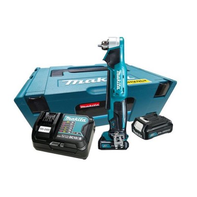 Makita DA332DSAJ Akkumulátoros sarokfúró 12V 2x2,0Ah CTX Li-Ion akkuval Makpack kofferben