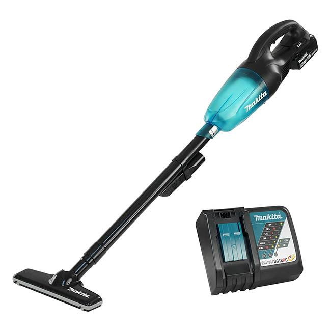 Makita DCL180MHN Akkus porszívó 18V 1,5Ah Li-Ion akku + töltő