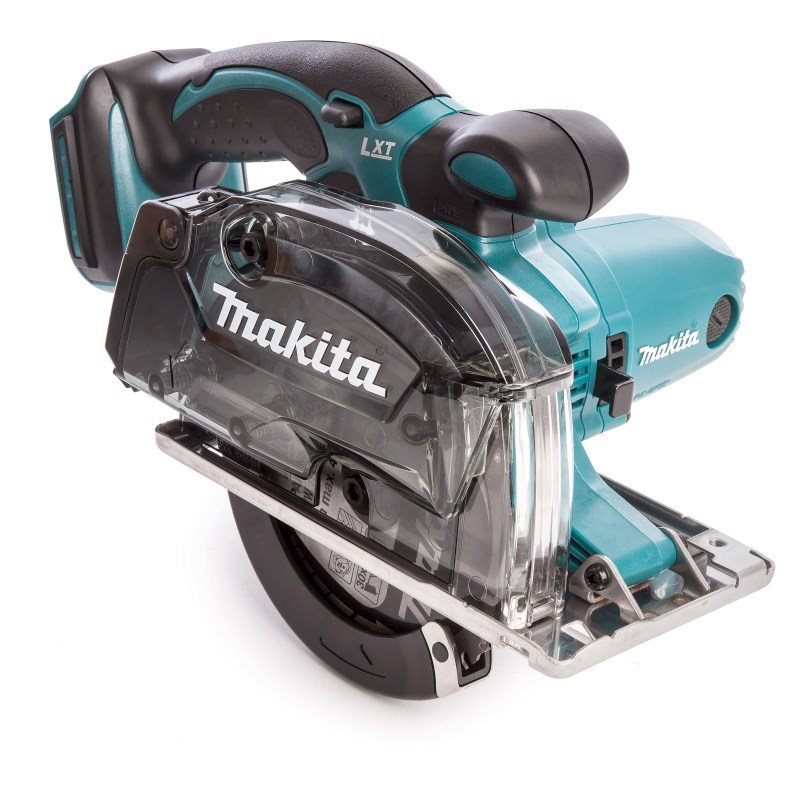 Makita DCS552Z Akkus fémvágó körfűrész 18V akku és töltő nélkül papírdobozban